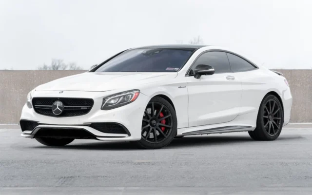 Mercedes Benz S63 White