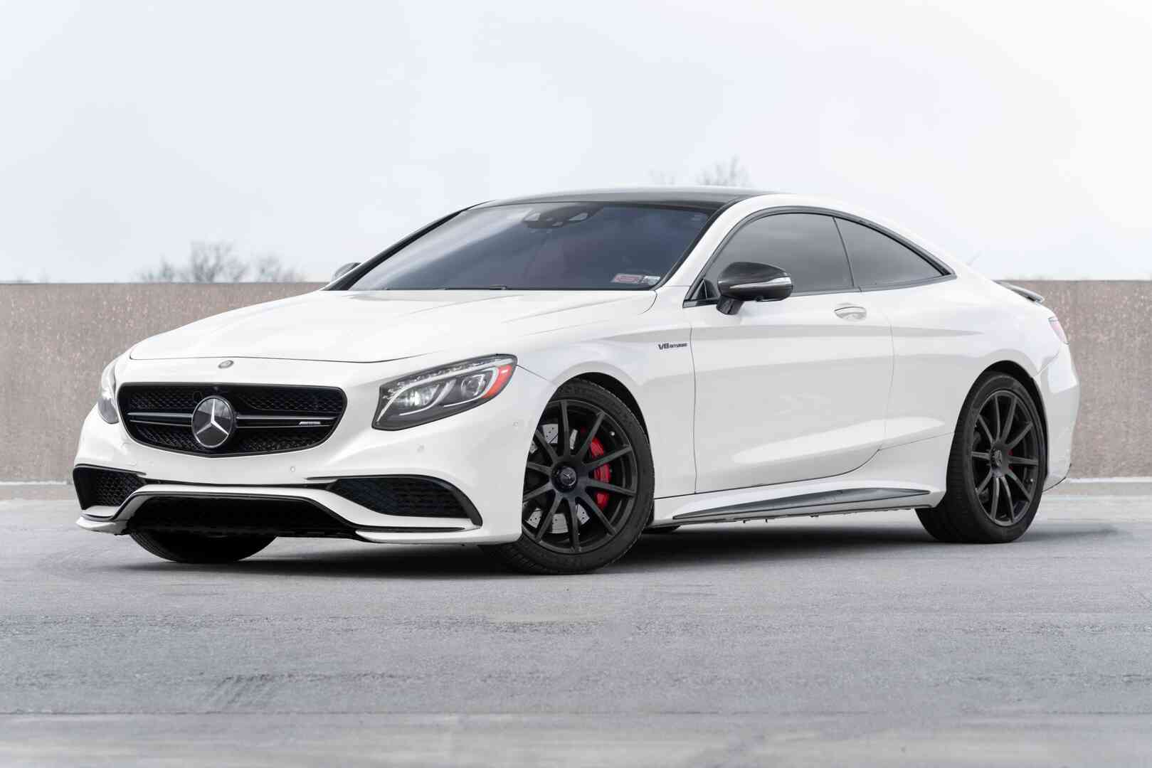 Mercedes Benz S63 White