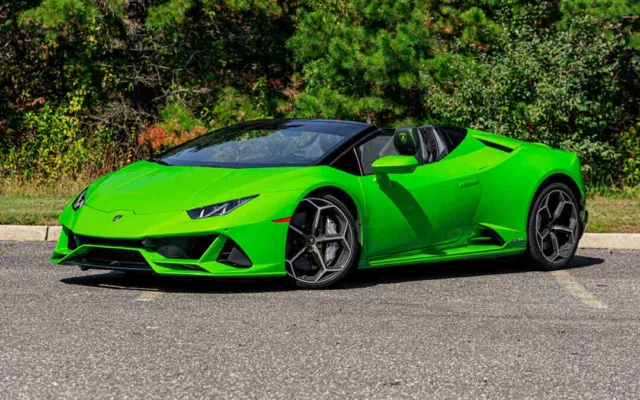 Huracan Spyder Green