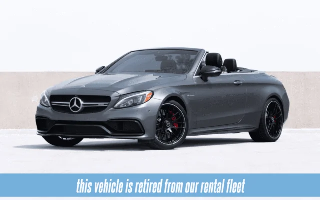 Mercedes Benz C63S Convertible