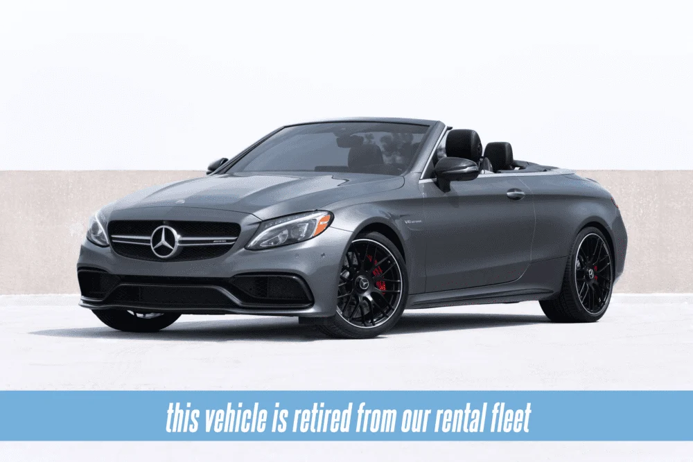 Mercedes Benz C63S Convertible