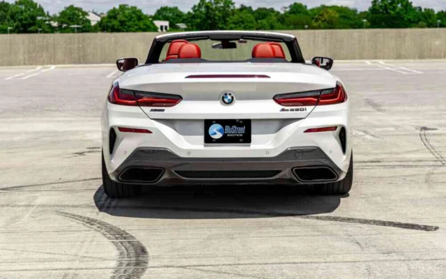 BMW M850i Convertible White