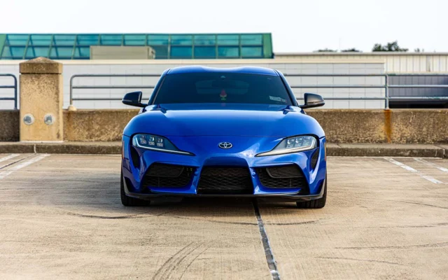 Toyota MK5 Supra Blue