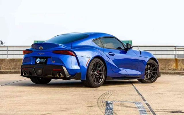 Toyota MK5 Supra Blue