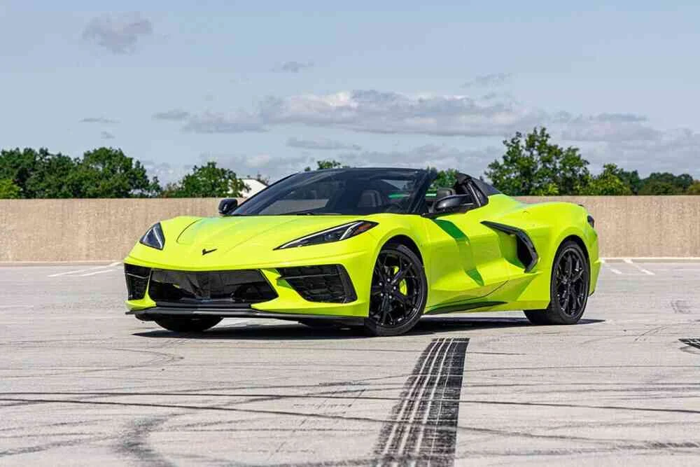Corvette C8 Yellow