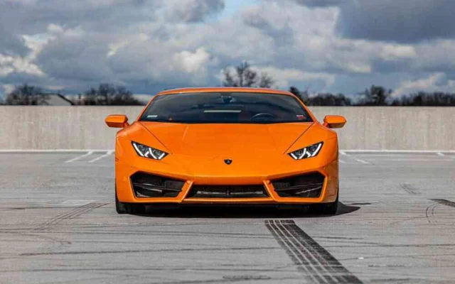 Lamborghini Huracan Coupe Orange