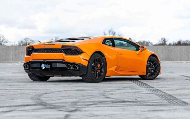 Lamborghini Huracan Coupe Orange