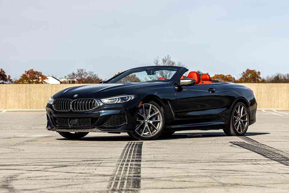 BMW M850i Convertible Navy