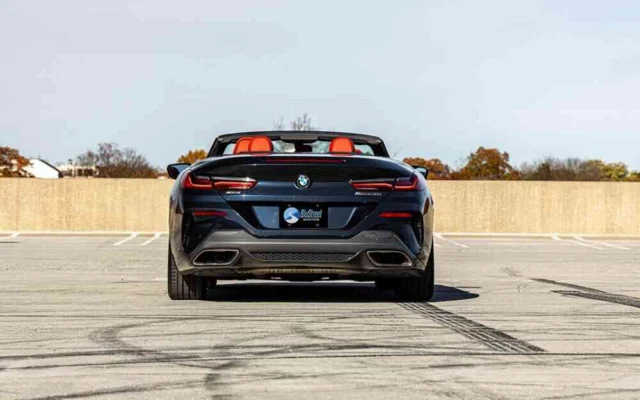 BMW M850i Convertible Navy