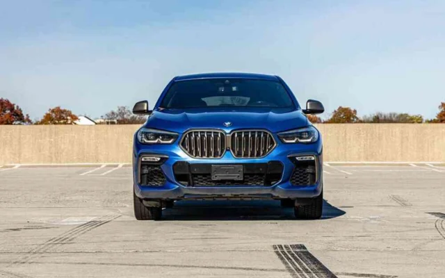 BMW X6 M50i Blue