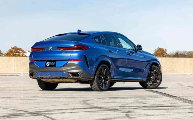 BMW X6 M50i Blue