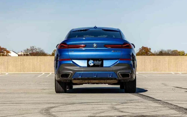 BMW X6 M50i Blue