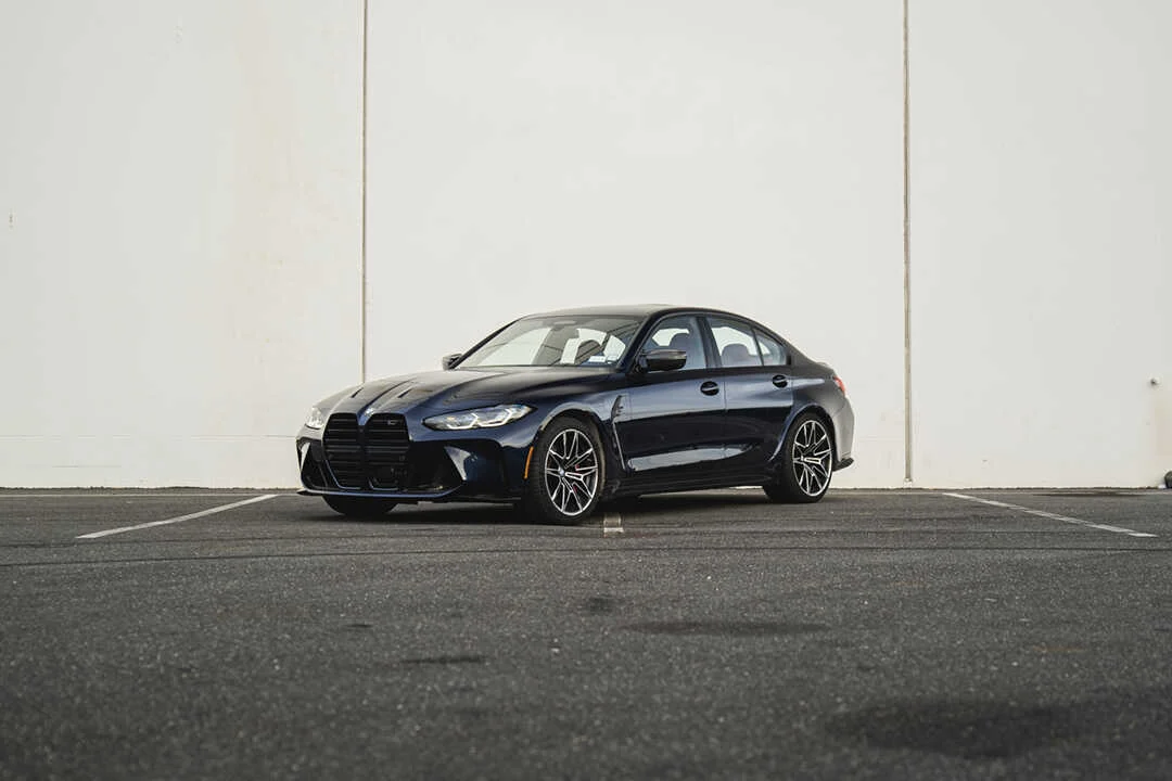 BMW M3 Competition Navy Blue