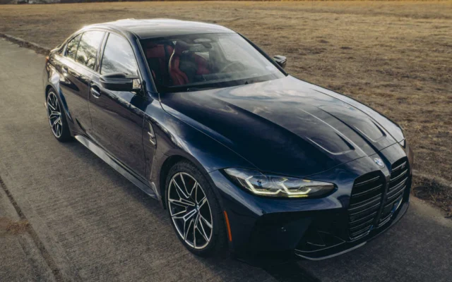 BMW M3 Competition Navy Blue