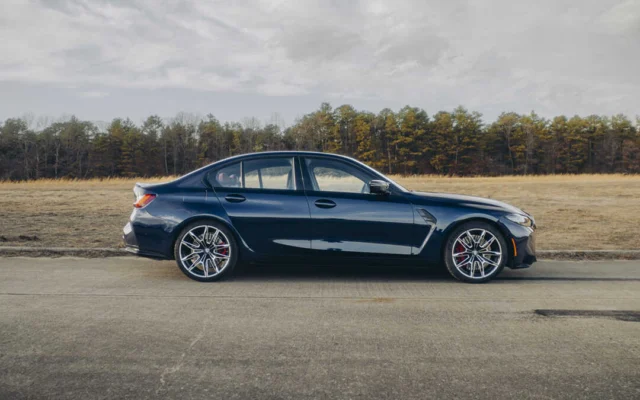 BMW M3 Competition Navy Blue