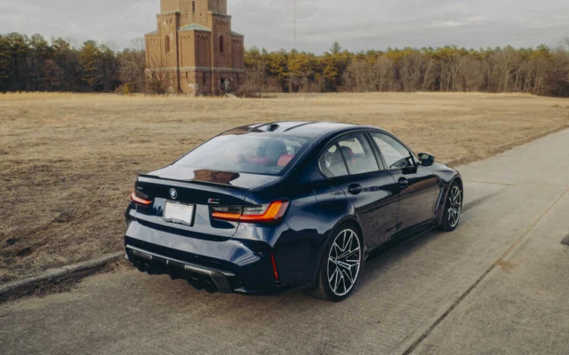 BMW M3 Competition Navy Blue