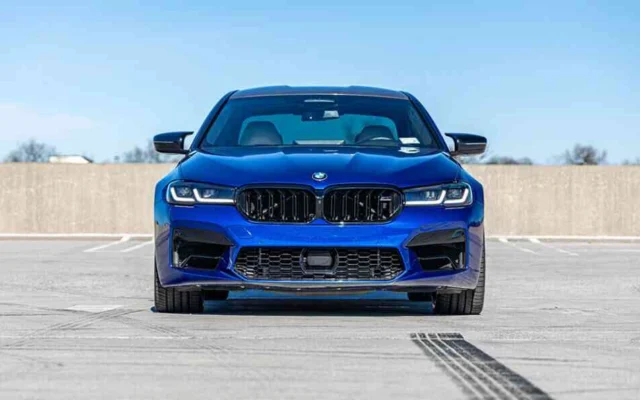 BMW M5 Competition Blue