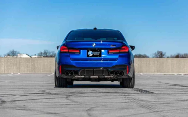 BMW M5 Competition Blue