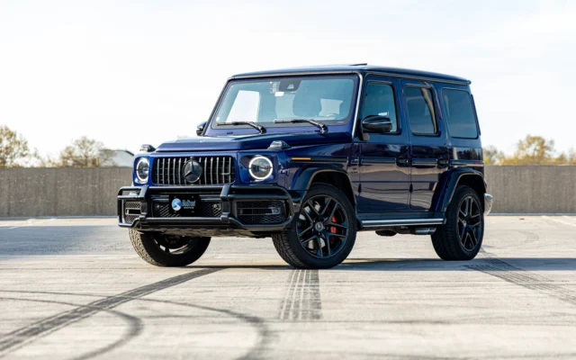 Mercedes Benz AMG G63 Blue