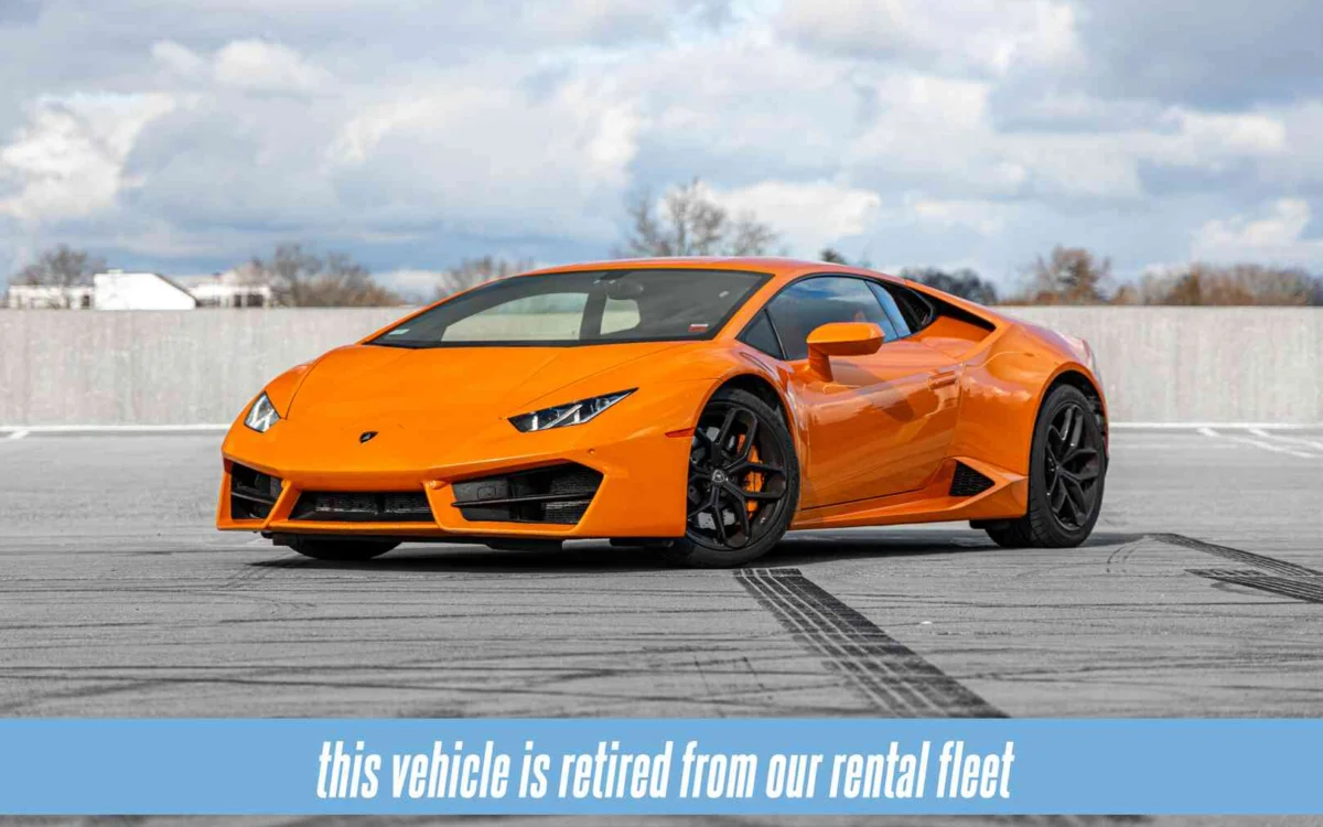 Lamborghini Huracan Coupe Orange