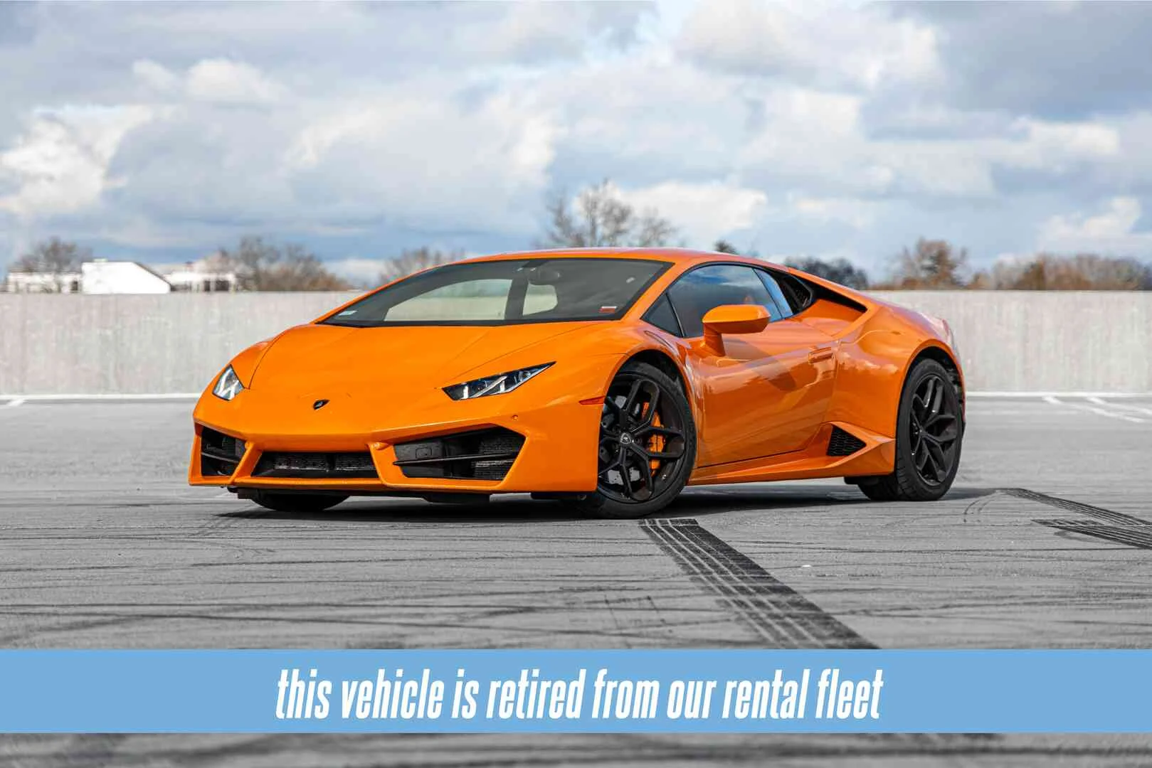 Lamborghini Huracan Coupe Orange rental in New York