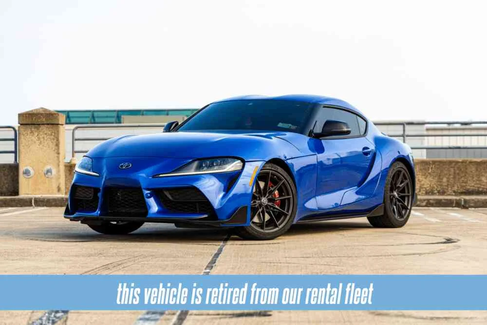 Toyota MK5 Supra Blue