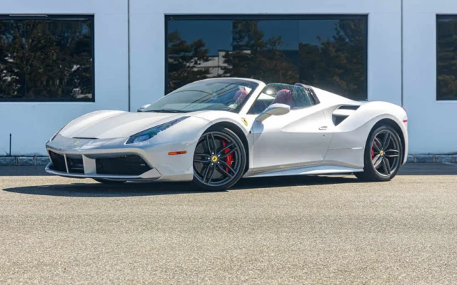 488 Spyder Silver