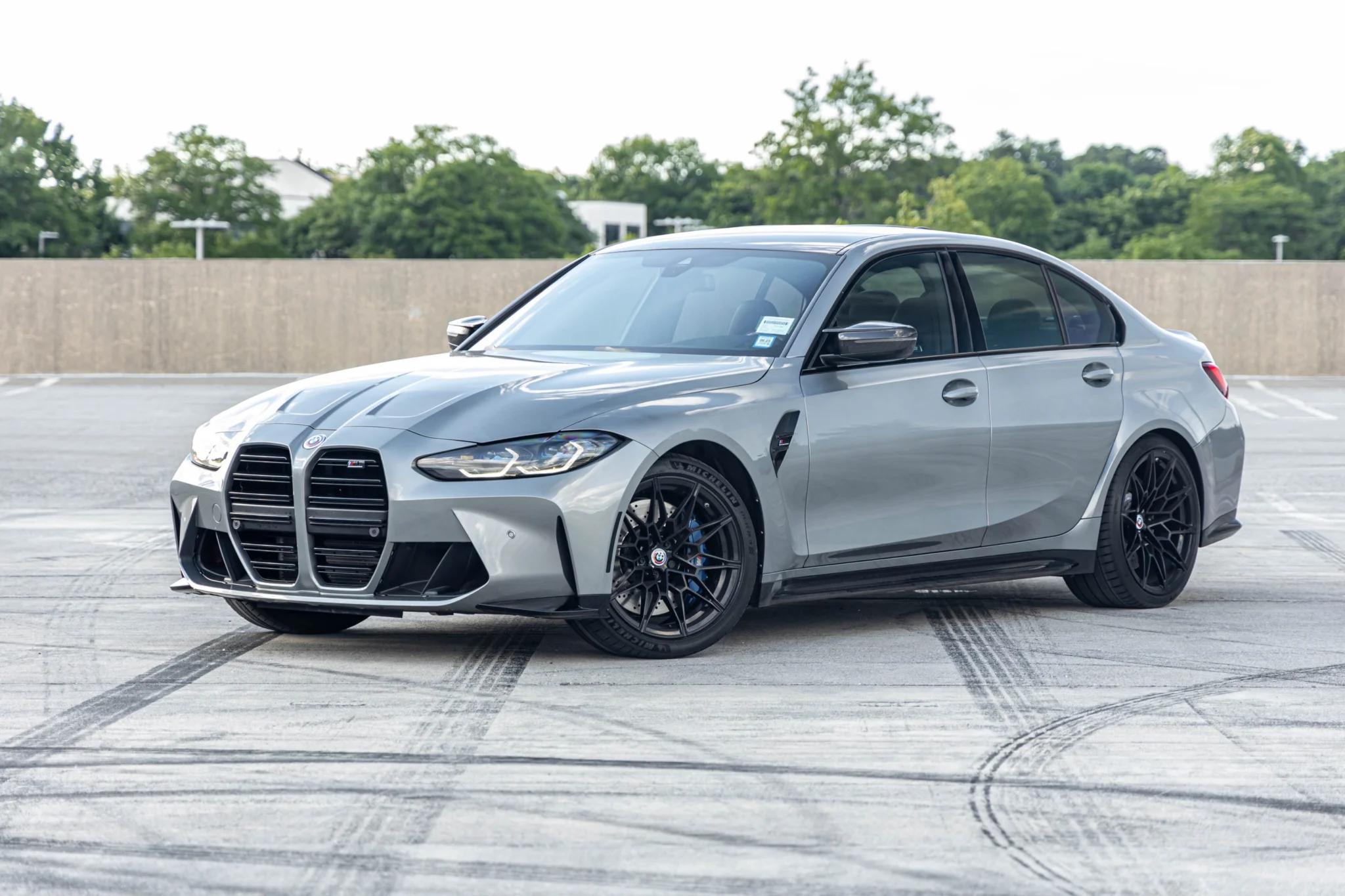 BMW M3 Competition Gray rental in New York