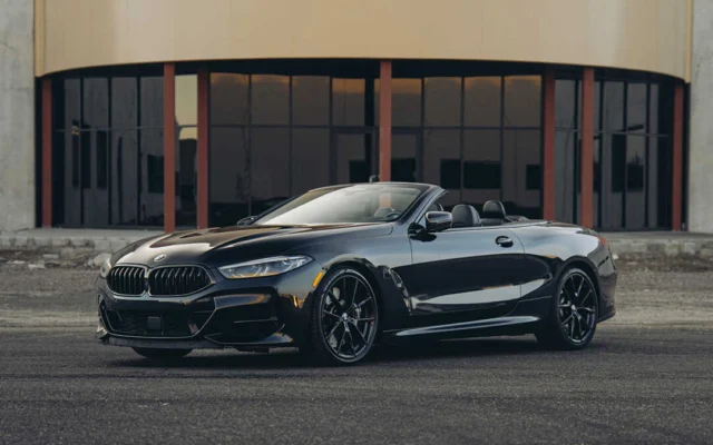 BMW M850i Convertible Black