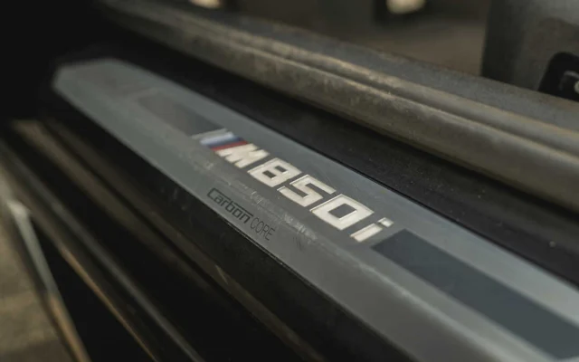 BMW M850i Convertible Black
