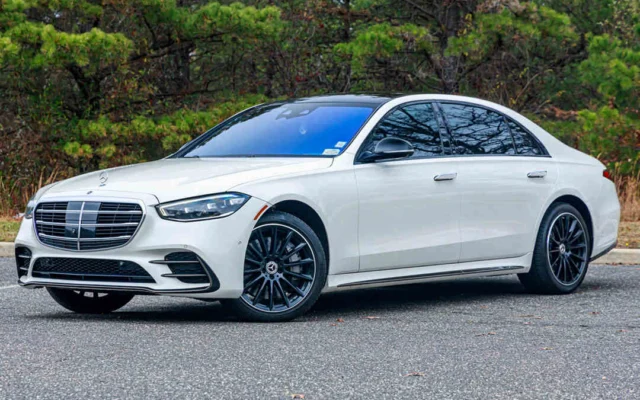 Mercedes Benz S580 White