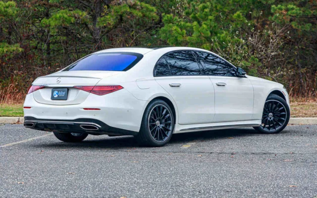 Mercedes Benz S580 White