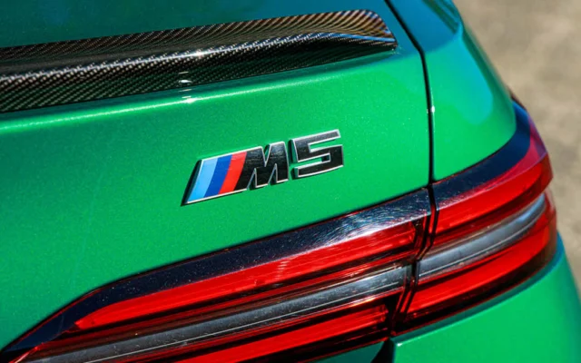 BMW M5 G90 Green