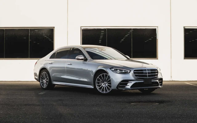 Mercedes Benz S580 Silver