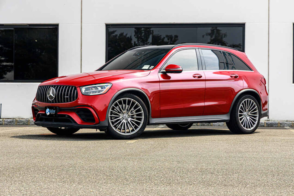Mercedes Benz GLC 63S AMG Red