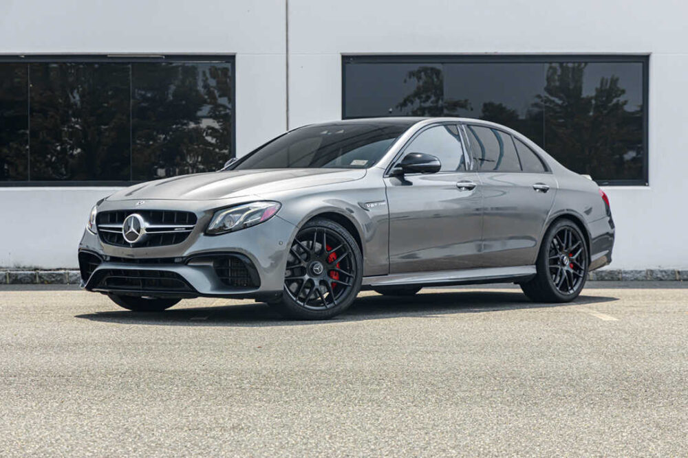 Mercedes Benz E63S AMG Grey