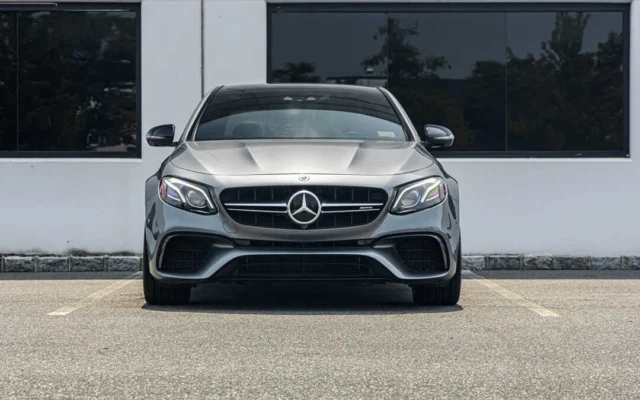 Mercedes Benz E63S AMG Grey