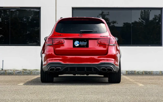 Mercedes Benz GLC 63S AMG Red