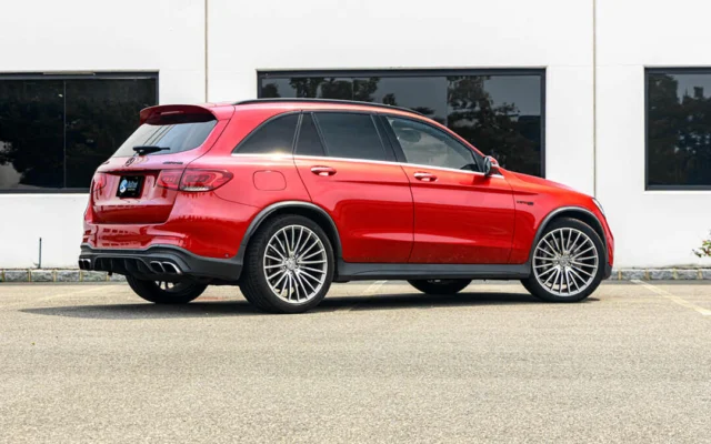 Mercedes Benz GLC 63S AMG Red