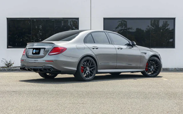 Mercedes Benz E63S AMG Grey