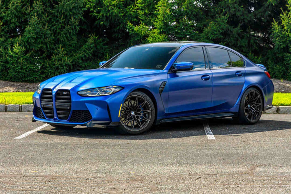 BMW M3 Frozen Blue
