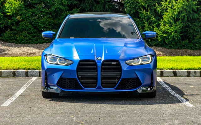 BMW M3 Frozen Blue
