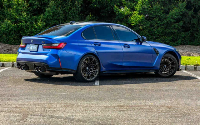 BMW M3 Frozen Blue