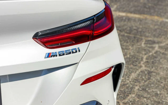BMW M850 White