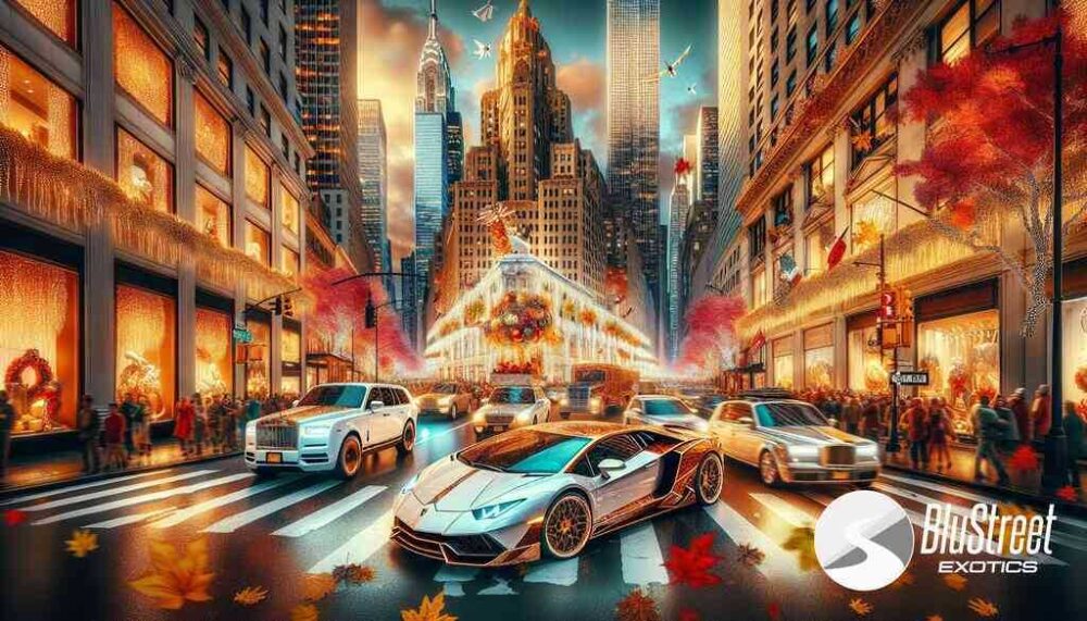 Master BluStreet's Luxury Cars for NYC Thanksgiving Celebrations