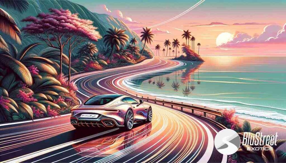 What is BluStreet's Edge in High-End Car Rentals