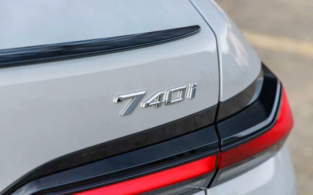 BMW 740i Gray