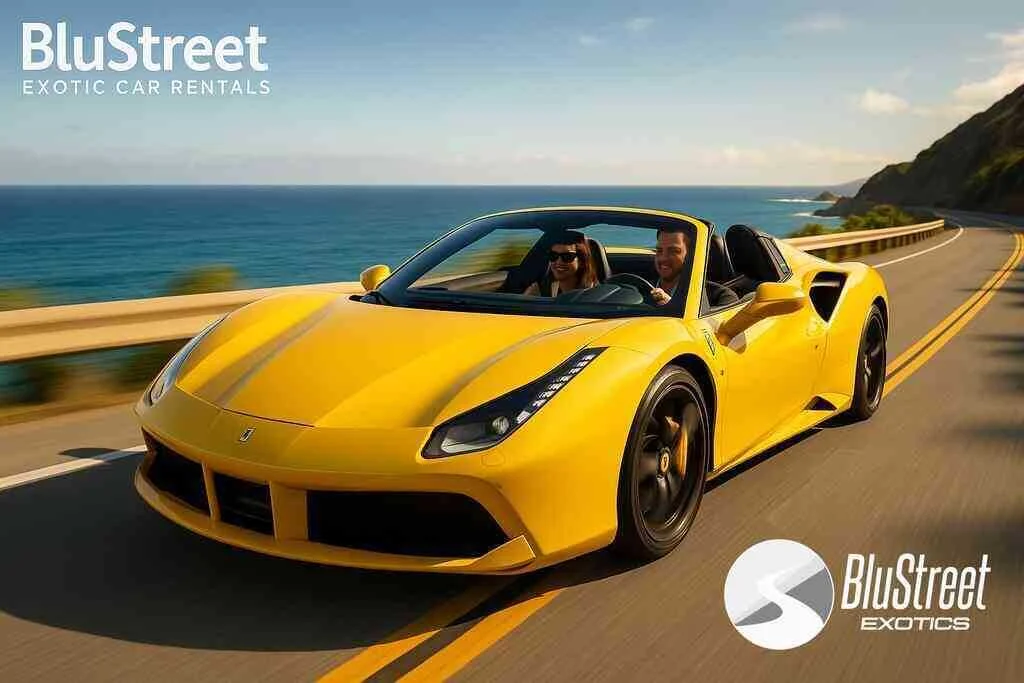 Self Drive or Chauffeur BluStreet Exotic Car Rentals Choice