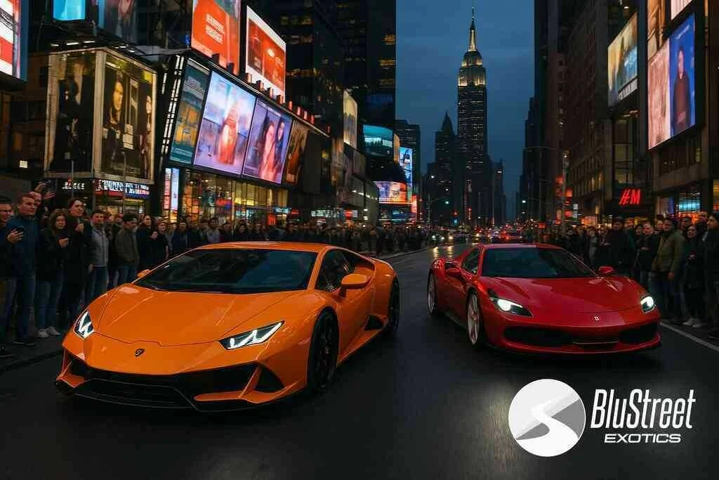Comparing Lamborghini and Ferrari Rental Cars for NYC Streets 2026