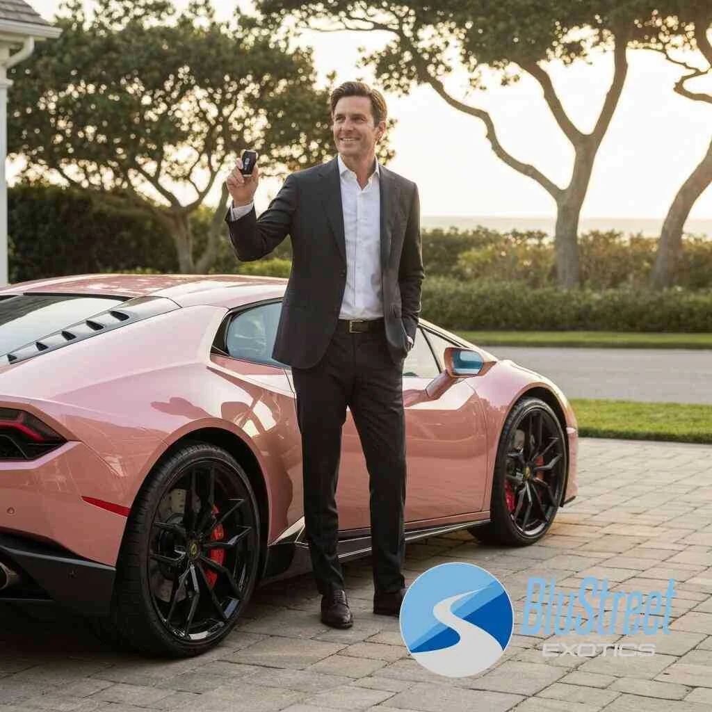 BluStreet Exotic Car Rentals Nassau County Delivery